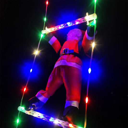 Light Up Your Holidays: Creative Ways to Use Santa's Climbing Lights - Scribble Snacks