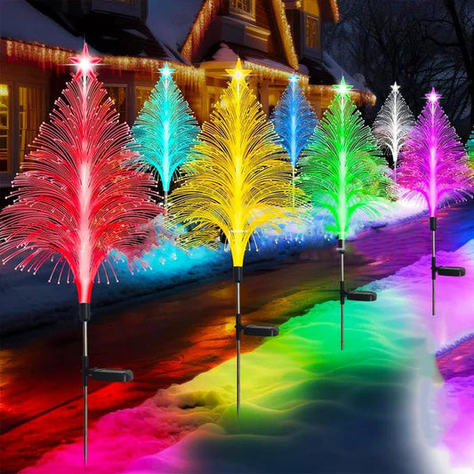 Magical Moments: Styling Your Garden with Christmas Rainbow Glow Solar Lights - Scribble Snacks