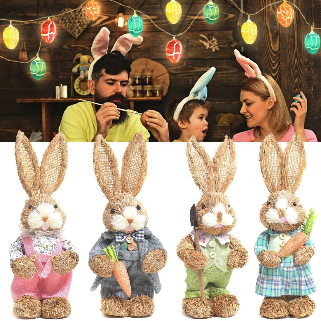 Spring Forward with Eco-Friendly Decor: The Easter Bunny Cute Decoration - Scribble Snacks