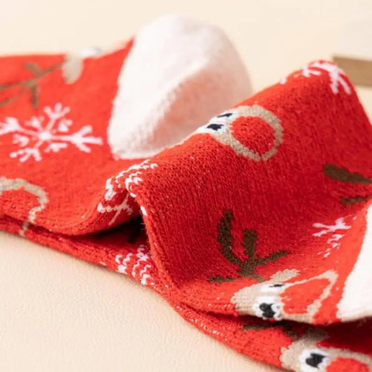 Step Into Comfort: The Benefits of Our Christmas Cozy Holiday Cheer Socks Set - Scribble Snacks