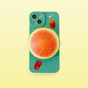 Burger phone cases