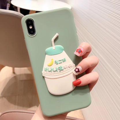 Fruit Milk Kawaii iPhone Case