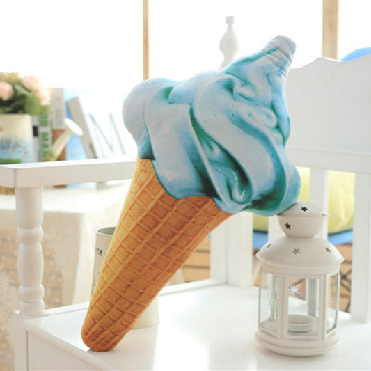 Kawaii Ice Cream Cone Plush Pillow