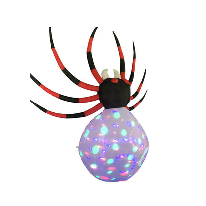 2.4m Spider Inflatable Funny Halloween Decoration - 0 - Scribble Snacks