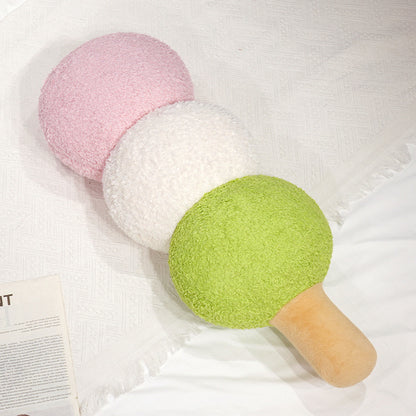 Cat Dango Plush Pillow - Plain