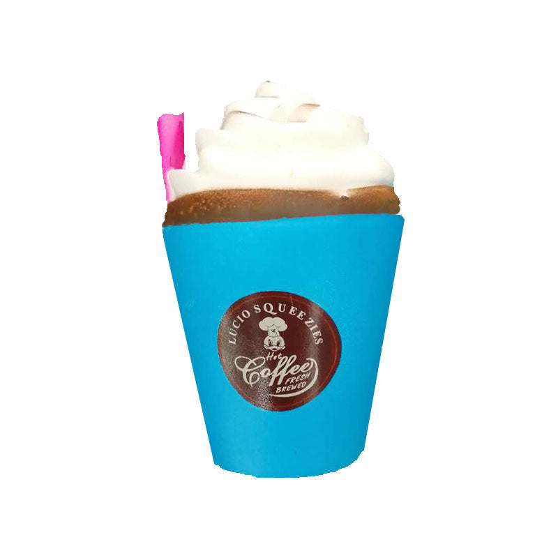 Blue Cream Cup slow-rise squishy stress toy