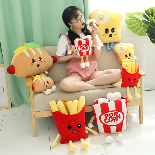 Fast Food Plush Toy Pillow Collection