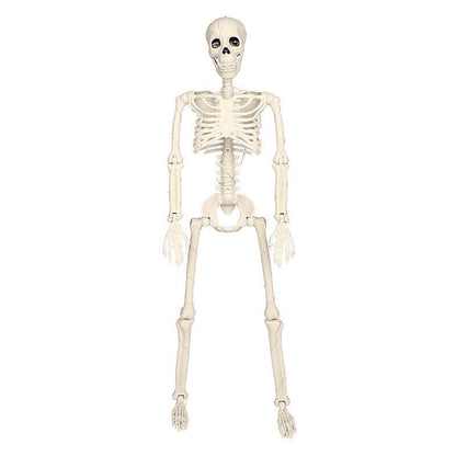 90cm Warm Light Stand - able Hanging Halloween Luminous Skeleton - 0 - Scribble Snacks