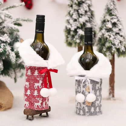 Christmas Jolly Wine Bottle Cover [Standard Bottles]