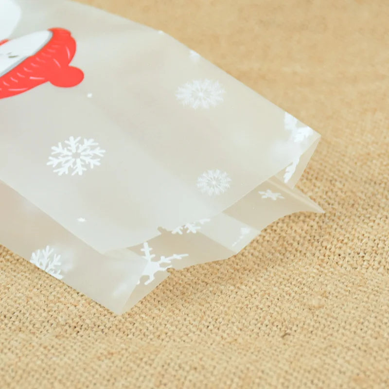 Christmas Snowman Treat Bags [25/50 Count]