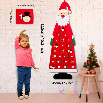 Christmas Santa Countdown Advent Calendar