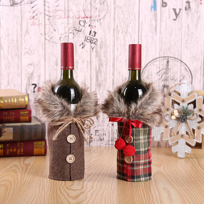 Christmas Jolly Wine Bottle Cover [Standard Bottles]