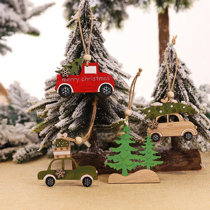 Christmas Holiday Cheer Car Ornaments