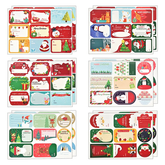 Christmas Festive Sticker Set [Holiday Gifts]