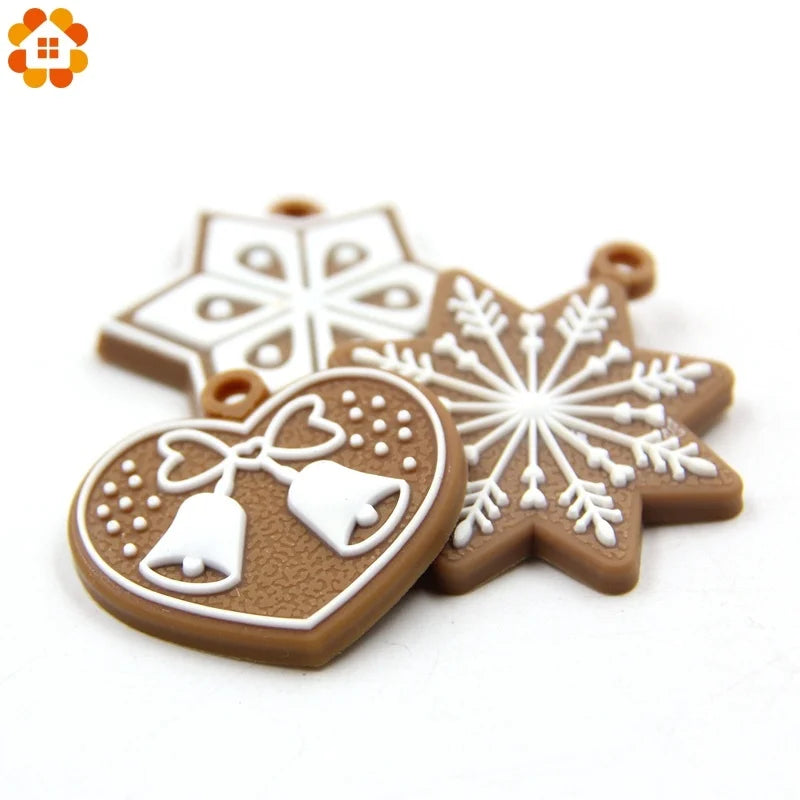 Christmas Gingerbread Ornaments Set 11 Pieces