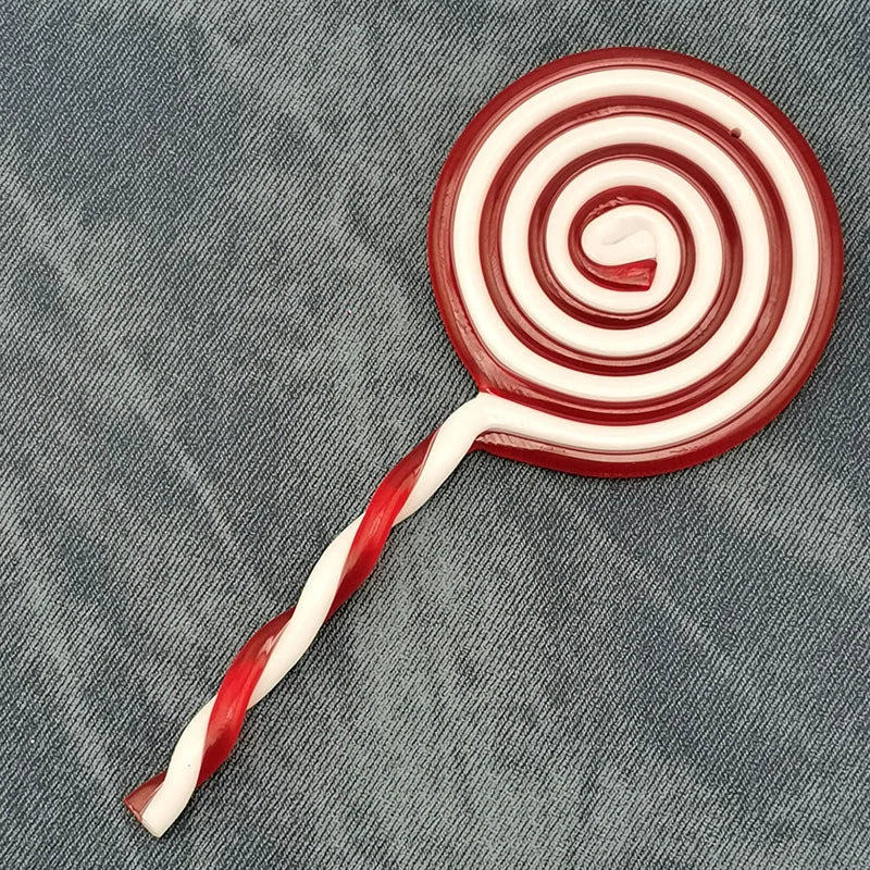 Christmas Swirly Candy Lollipop Decoration