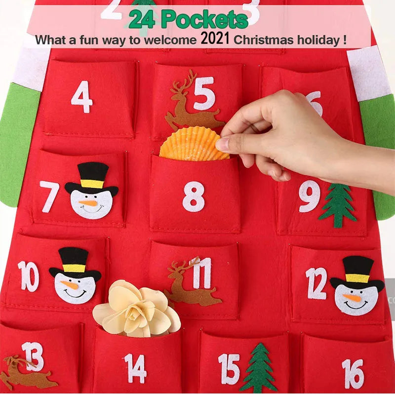 Christmas Santa Countdown Advent Calendar