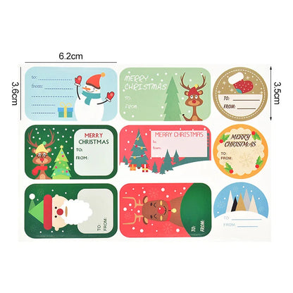 Christmas Festive Sticker Set [Holiday Gifts]