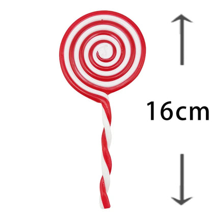 Christmas Swirly Candy Lollipop Decoration