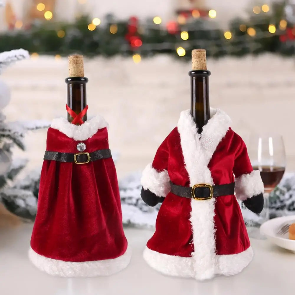 Christmas Jolly Wine Bottle Cover [Standard Bottles]