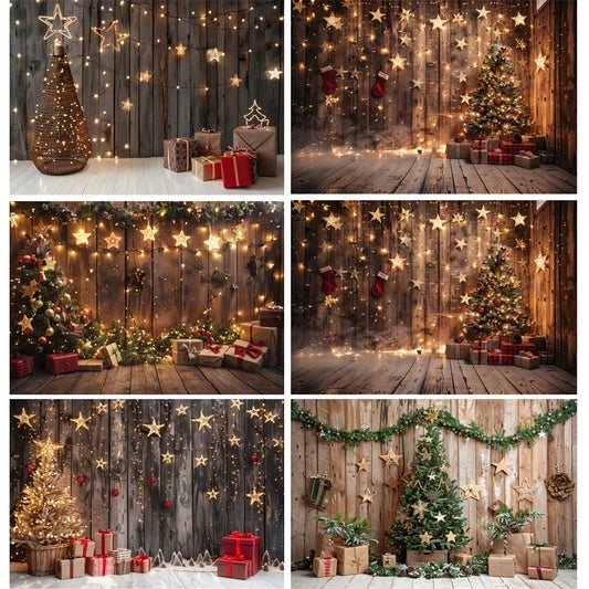 Christmas Festive Winter Wonderland Backdrop