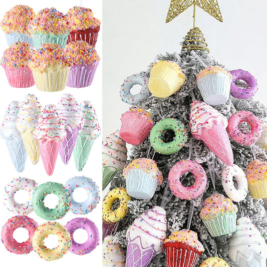 Christmas Sweet Treat Ornaments Set