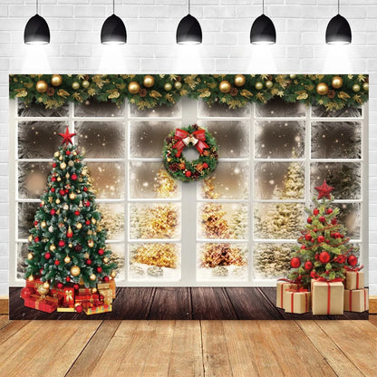 Christmas Winter Wonderland Backdrop [Indoor Use]