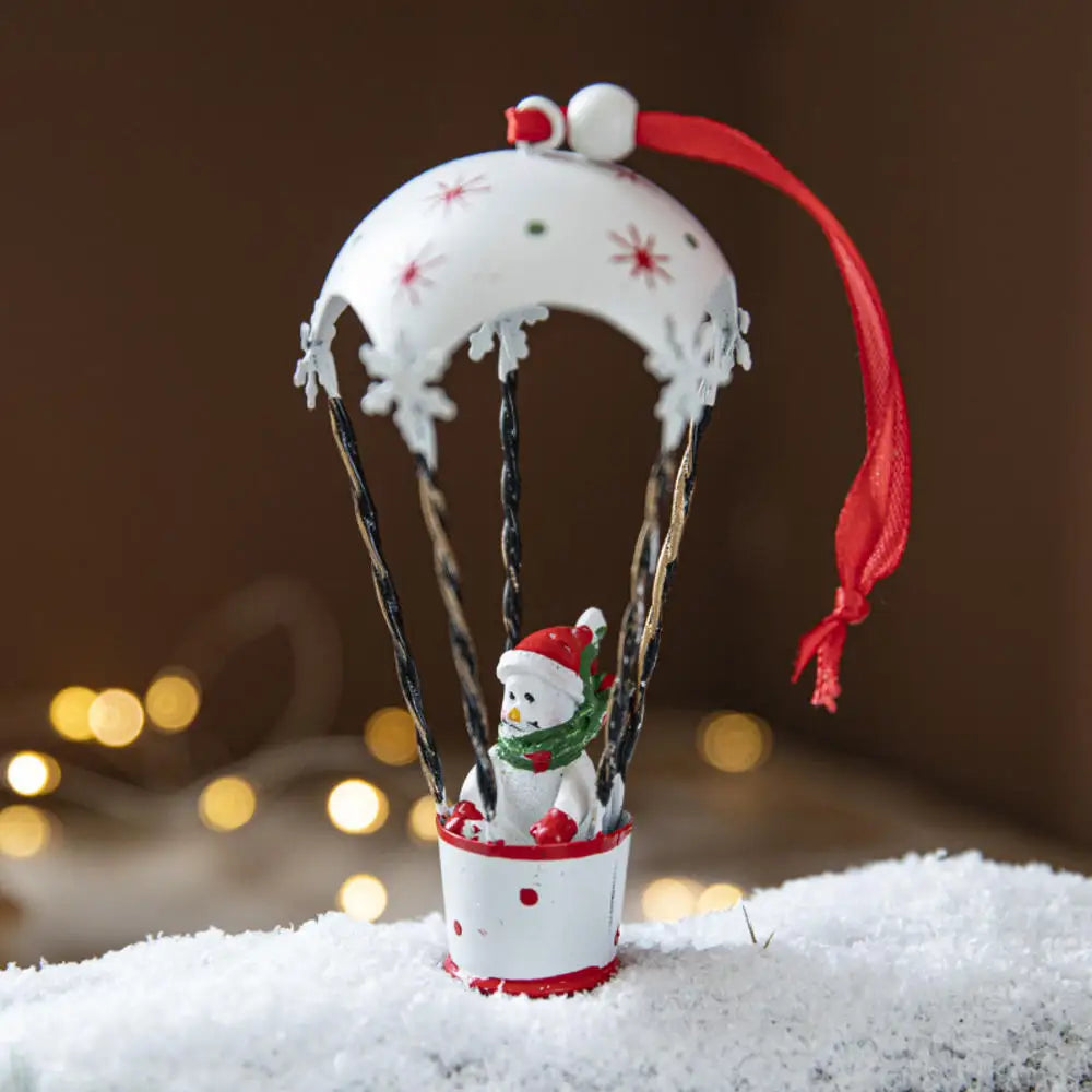 Christmas Hot Air Balloon Pendant Ornament