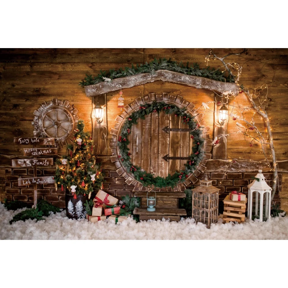 Christmas Wonderland Photo Backdrop