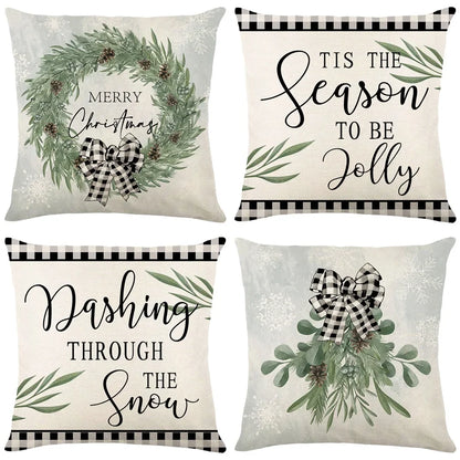 Christmas Cozy Cheer Pillowcase [45x45cm]