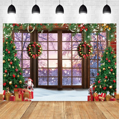 Christmas Winter Wonderland Photography Backdrop