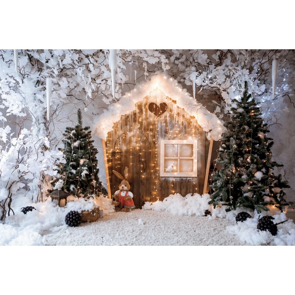 Candy Cane Christmas Backdrop