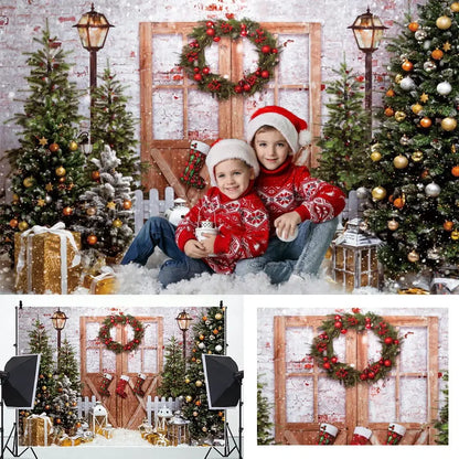 Christmas Wonderland Photo Backdrop