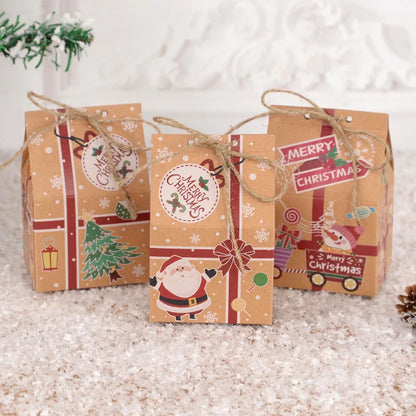 Christmas Holiday Treat Boxes Set 5/10