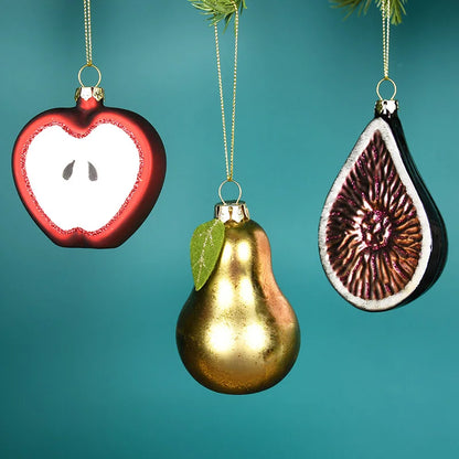 Christmas Fruit & Veggie Holiday Ornaments