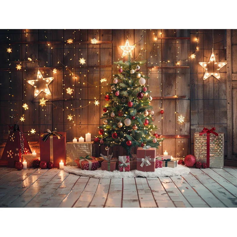 Christmas Festive Holiday Backdrop [Custom Sizes]