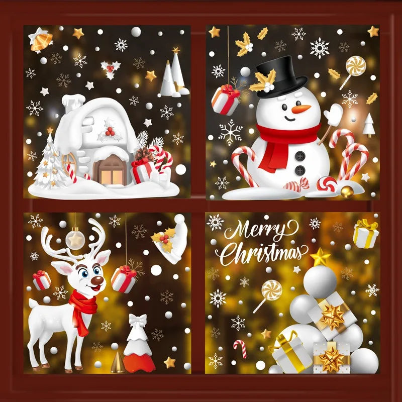 Christmas Window Sticker Set