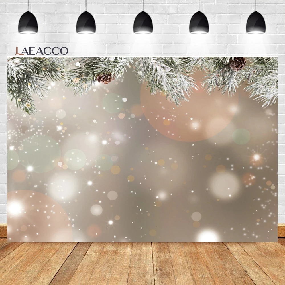 Christmas Holiday Magic Photography Backdrop