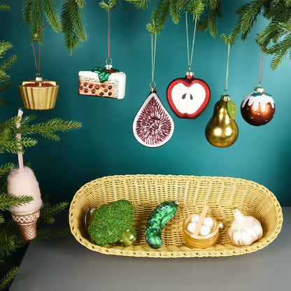 Christmas Fruit & Veggie Holiday Ornaments