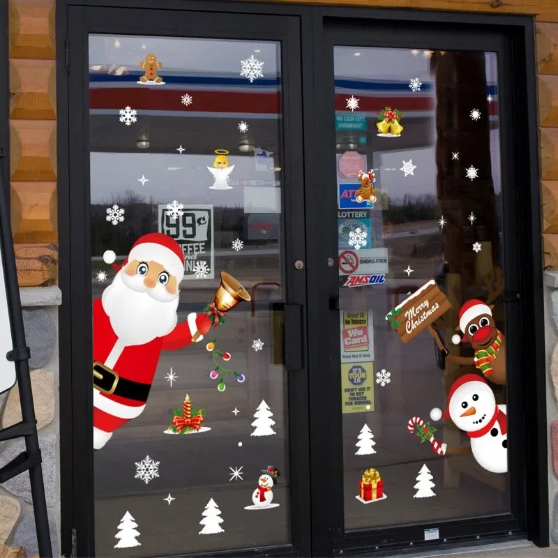 Christmas Festive Window Stickers [Holiday Cheer]