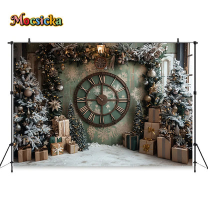 Christmas Festive Celebration Backdrop [Customizable]