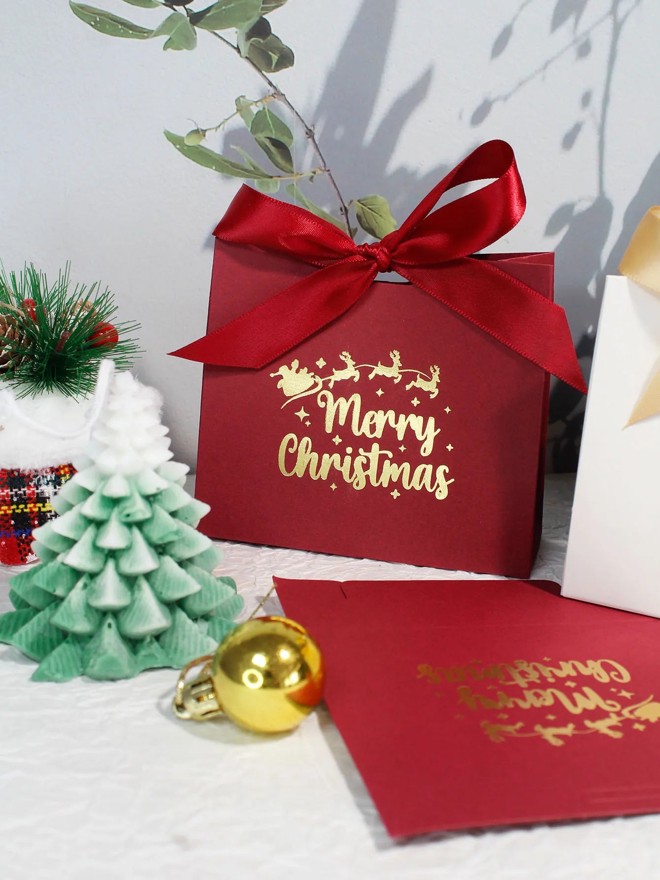 Christmas Festive Gift Boxes Red/Green