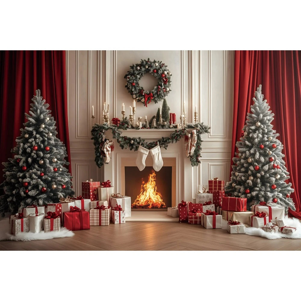 Christmas Festive Fairytale Backdrop [Indoor Use]