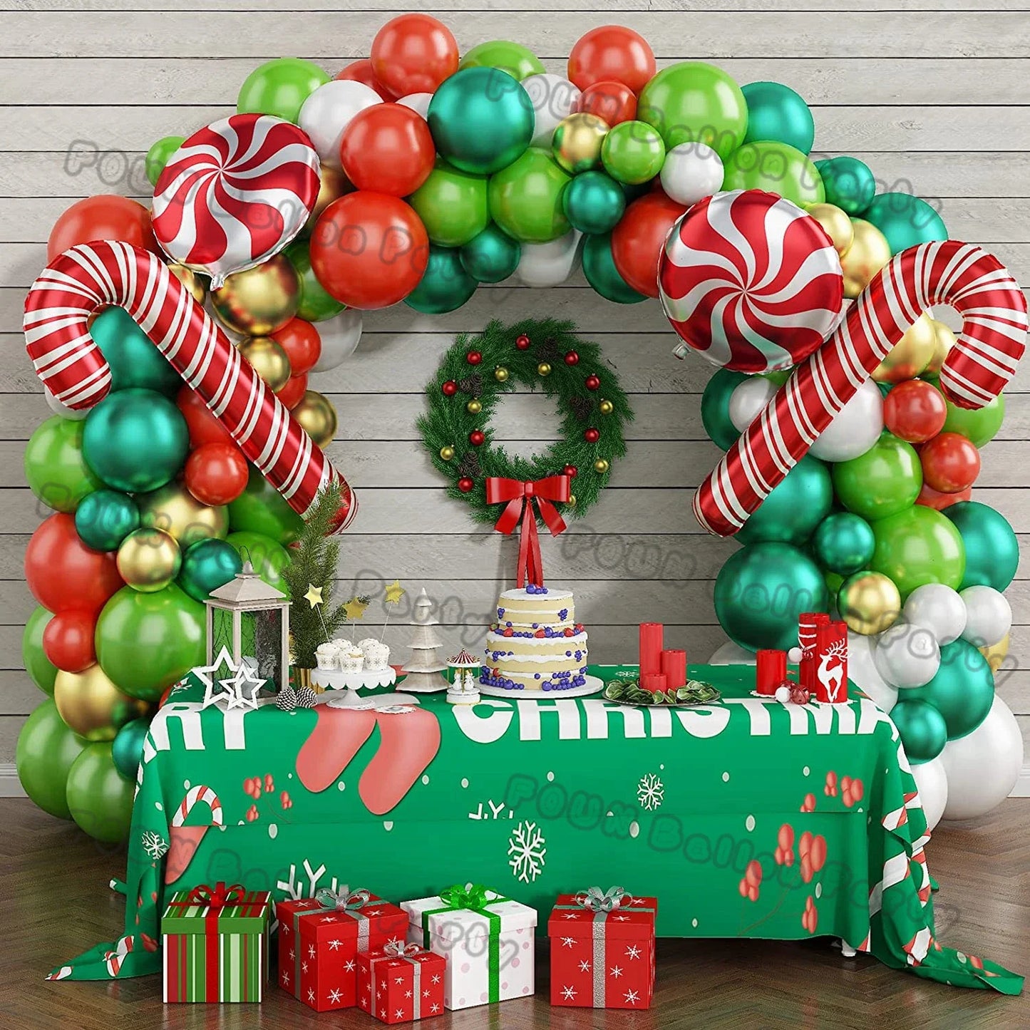 Festive Balloon Garland [Christmas/New Year/Birthday]