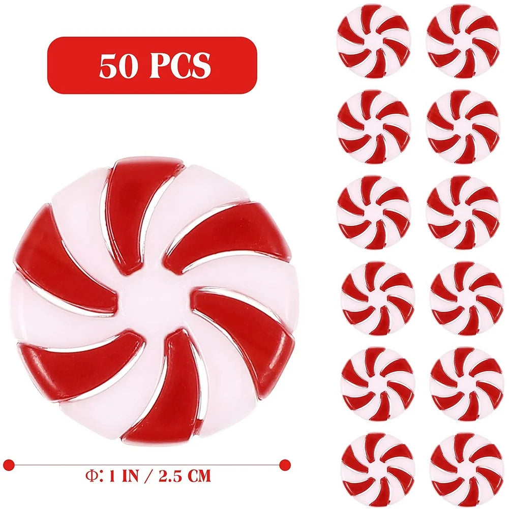 Peppermint Ornament Set [Christmas]