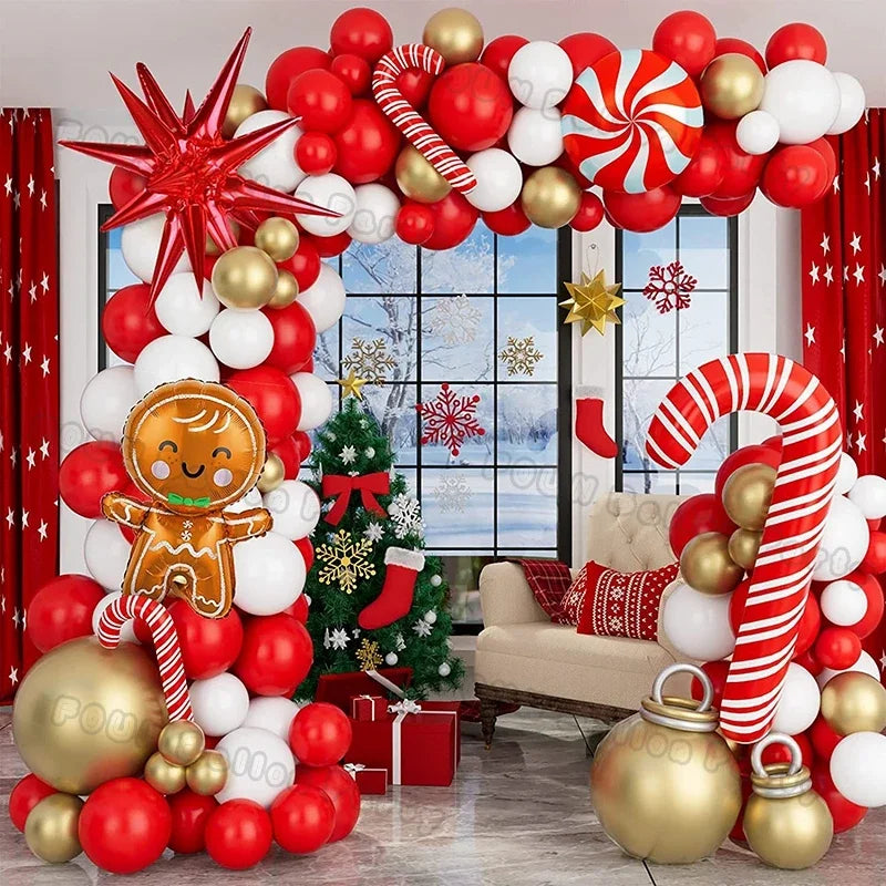 Festive Balloon Garland [Christmas/New Year/Birthday]