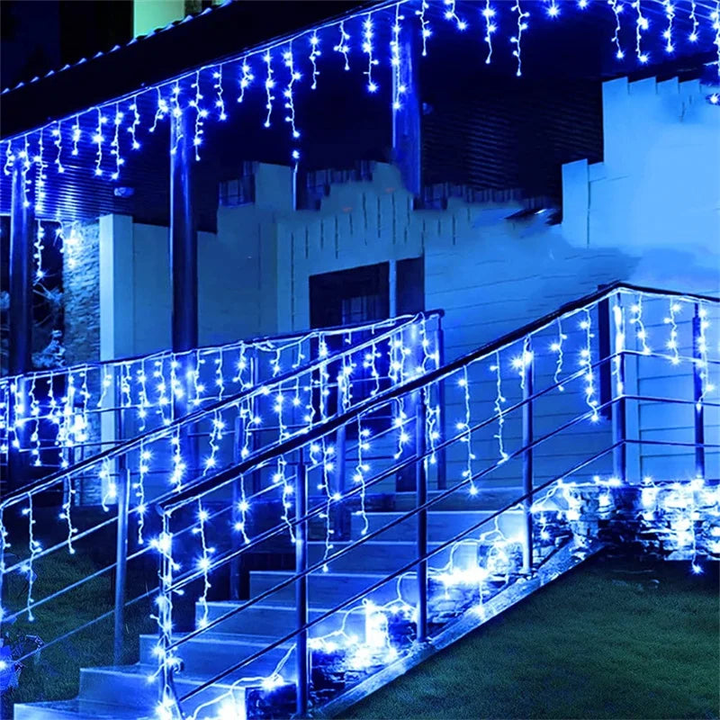 Sparkling LED Curtain Lights Christmas