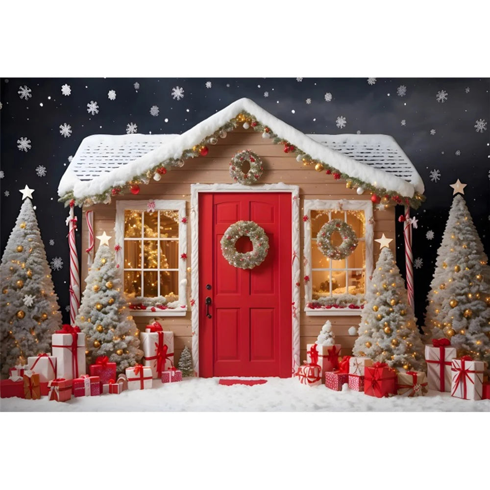 Christmas Holiday Magic Photo Backdrop