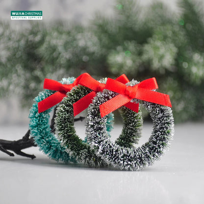 Christmas Mini Holiday Wreaths Set