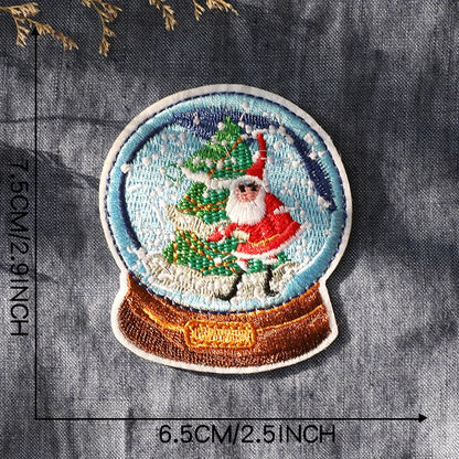 Christmas Festive Flair Iron-On Patch